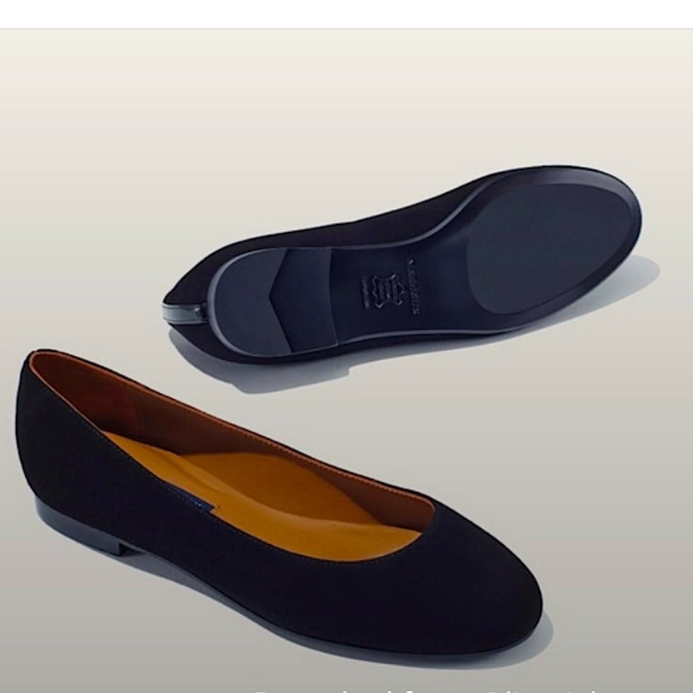 Margaux Black Flats